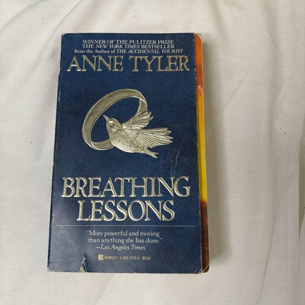 Breathing Lessons by Anne Tyler First Edition‎ Berkley Book 1988 Vintage PB